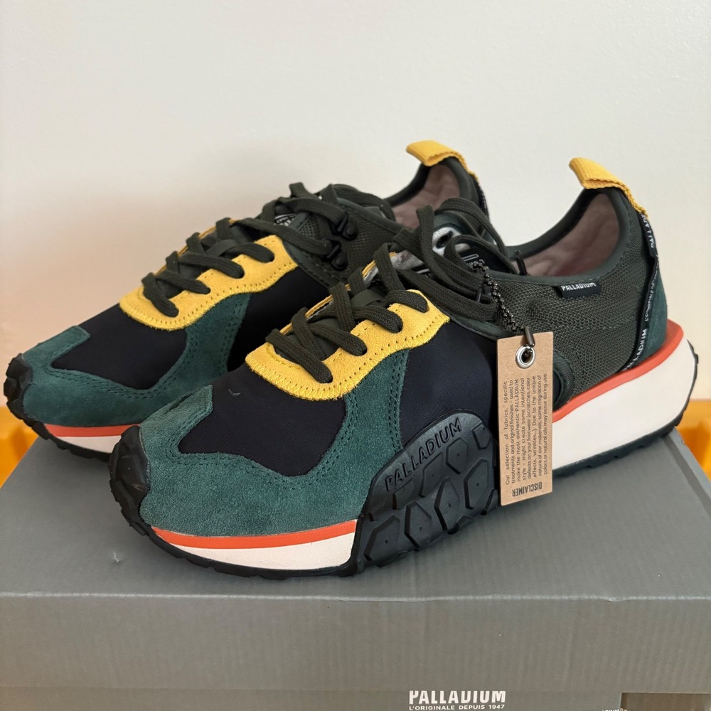 Palladium Troop Runner Sneakers Athletic Style Comfort Walking Shoes 8
